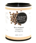 Runde Dose von Kräuterlokal mit Bio Piment ganz.