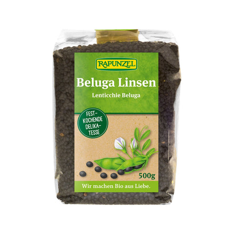 Beluga Linsen, Bio, 500g