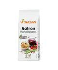 Gewurzladen Nafels Vitavegan Natron Vorteilspack (Backpulver) in einer weißen, kompostierbaren Verpackung.