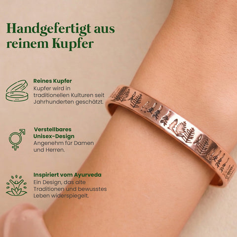 Kupfer-Armreif Forest