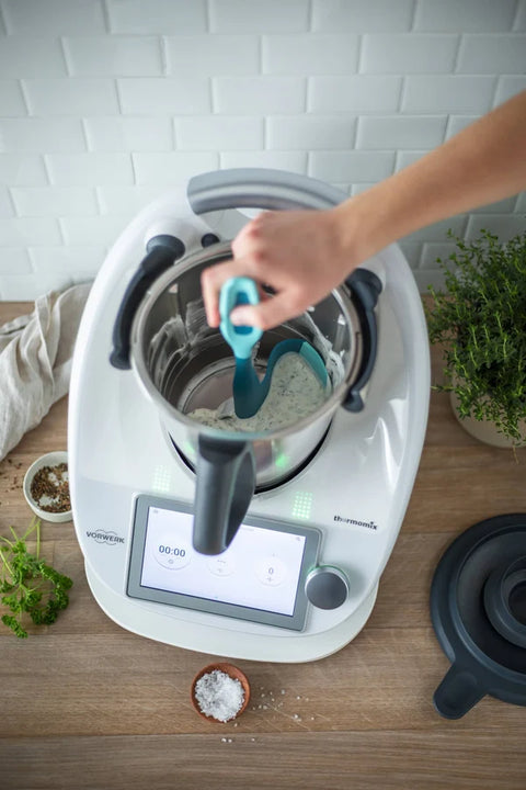 Calotti® Silikon + | Drehkellenspatel für Thermomix TM7, TM6, TM5, TM31