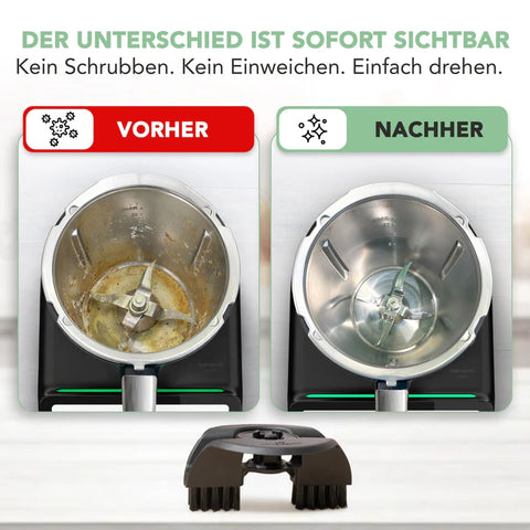 WunderBrush Spin® | Mixtopf-Reinigungsbürste für Thermomix TM7, TM6, TM5