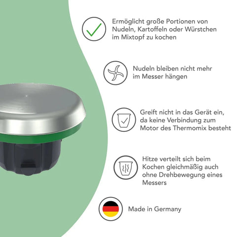 WunderCap® | Der revolutionäre Thermomix-Messerersatz TM6 / TM7