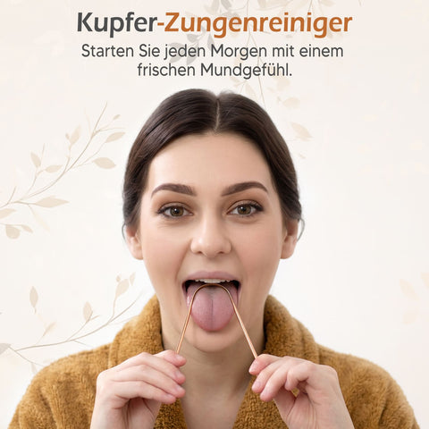 Kupfer Zungenreiniger