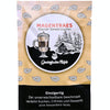 Tütchen "Magentraes Glarner Gewürzzucker" mit Illustration einer Hütte und Kaffee.